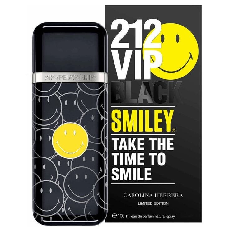 Carolina Herrera 212 VIP Black Smiley Limited Edition Eau de Parfum